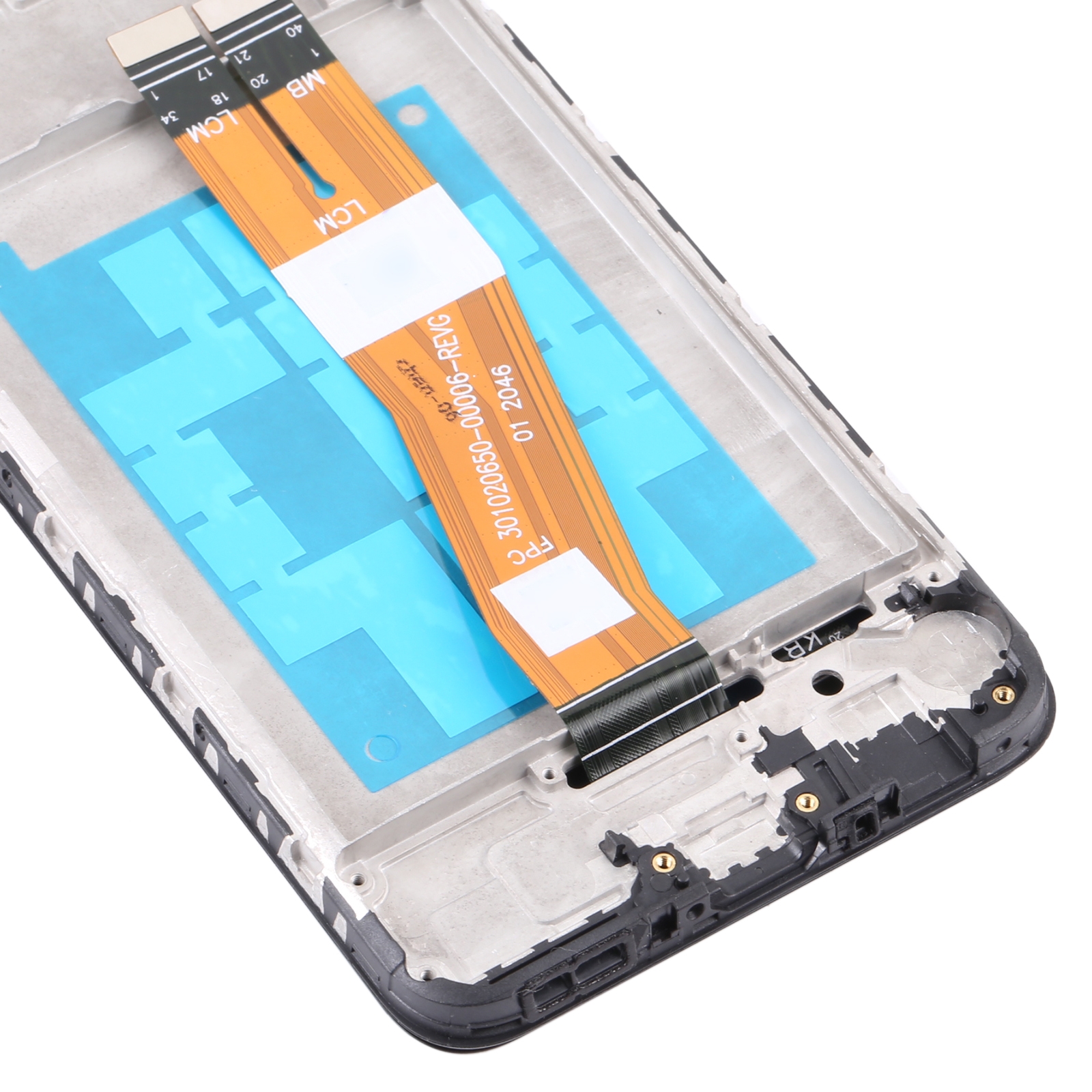 OEM LCD Screen For Samsung Galaxy A03s SM-A037F Digitizer Full Assembly with Frame_voghion.com