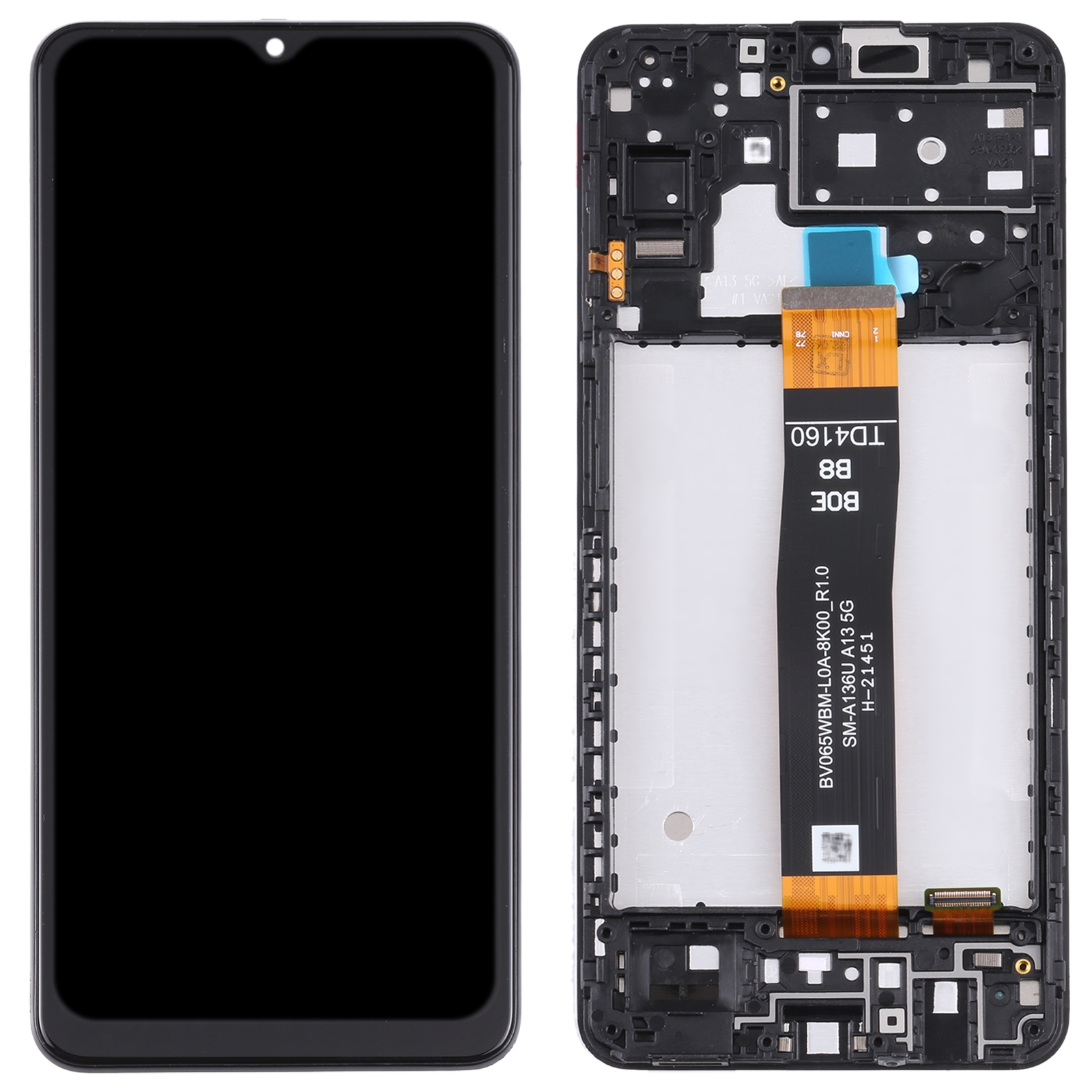 Originaal LCD ekraan Samsung Galaxy A13 5G SM-A136U digiteerija täielik kokkupanek koos raamiga_voghion.com