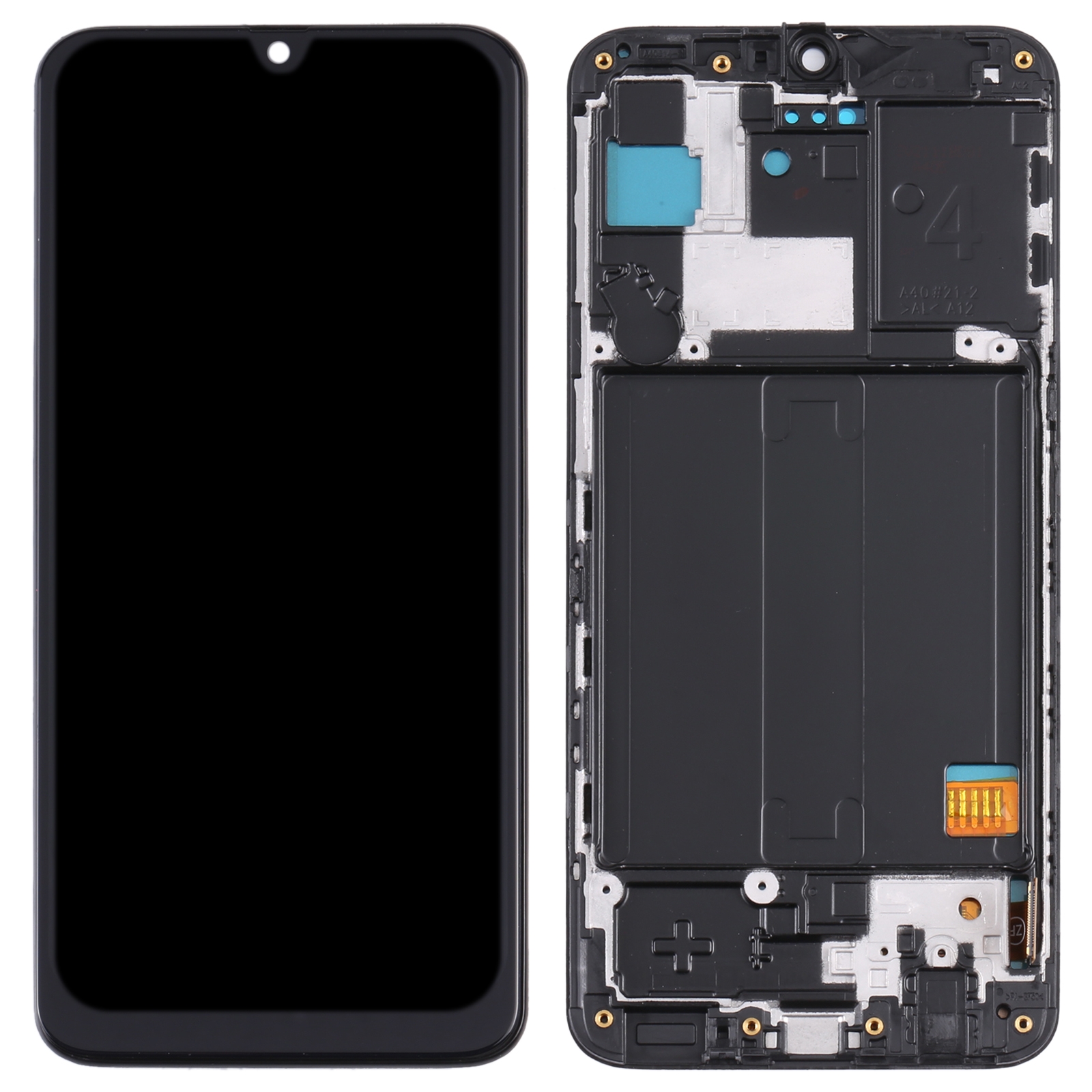 Schermo LCD incell per Samsung Galaxy A40 SM-A405 digitalizzatore assemblaggio completo con cornice_voghion.com