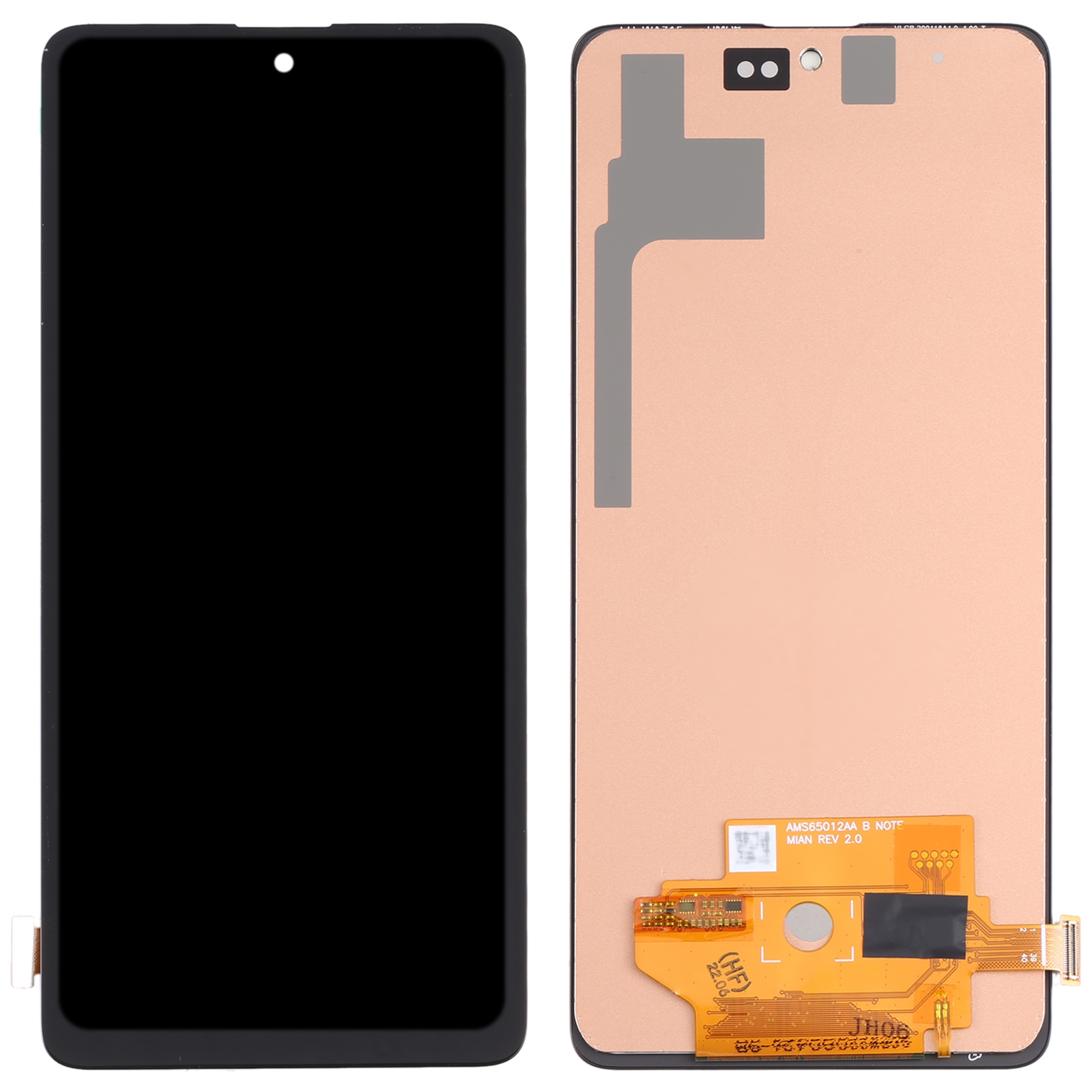 Incell-materiale LCD-skærm og digitaliseringsanordning komplet (understøtter ikke fingeraftryksidentifikation) til Samsung Galaxy Note10 Lite SM-N770F_voghion.com