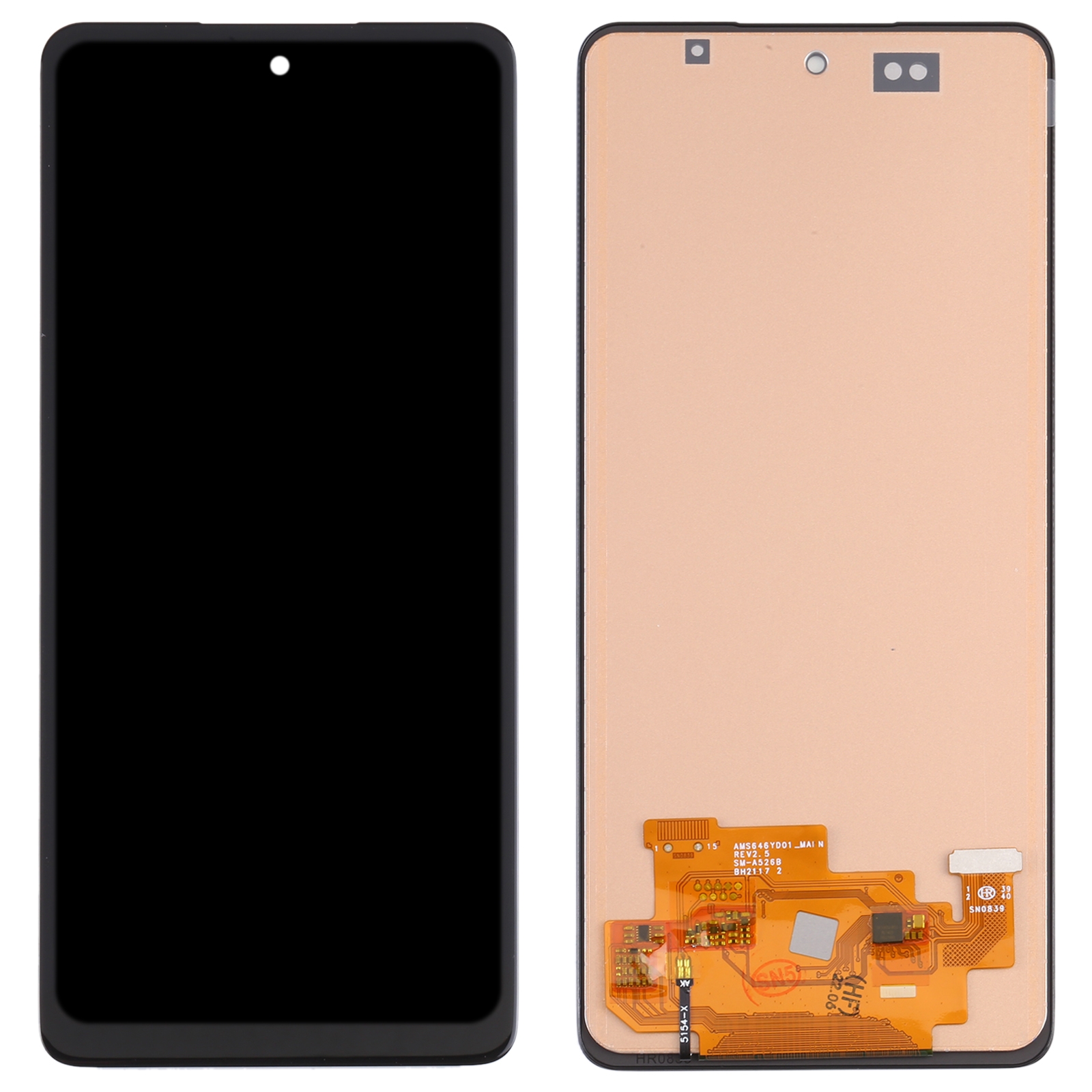 Incell LCD-skærm til Samsung Galaxy A52 5G SM-A526 med digitaliseringsmodul (understøtter ikke fingeraftryksidentifikation)_voghion.com