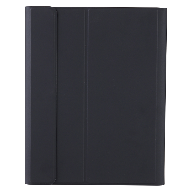 T102B para iPad Air / Pro de 10,5 pulgadas (2019) Funda para tableta con teclado Bluetooth ultrafina de color caramelo de TPU con soporte y ranura para bolígrafo (negro)_voghion.com