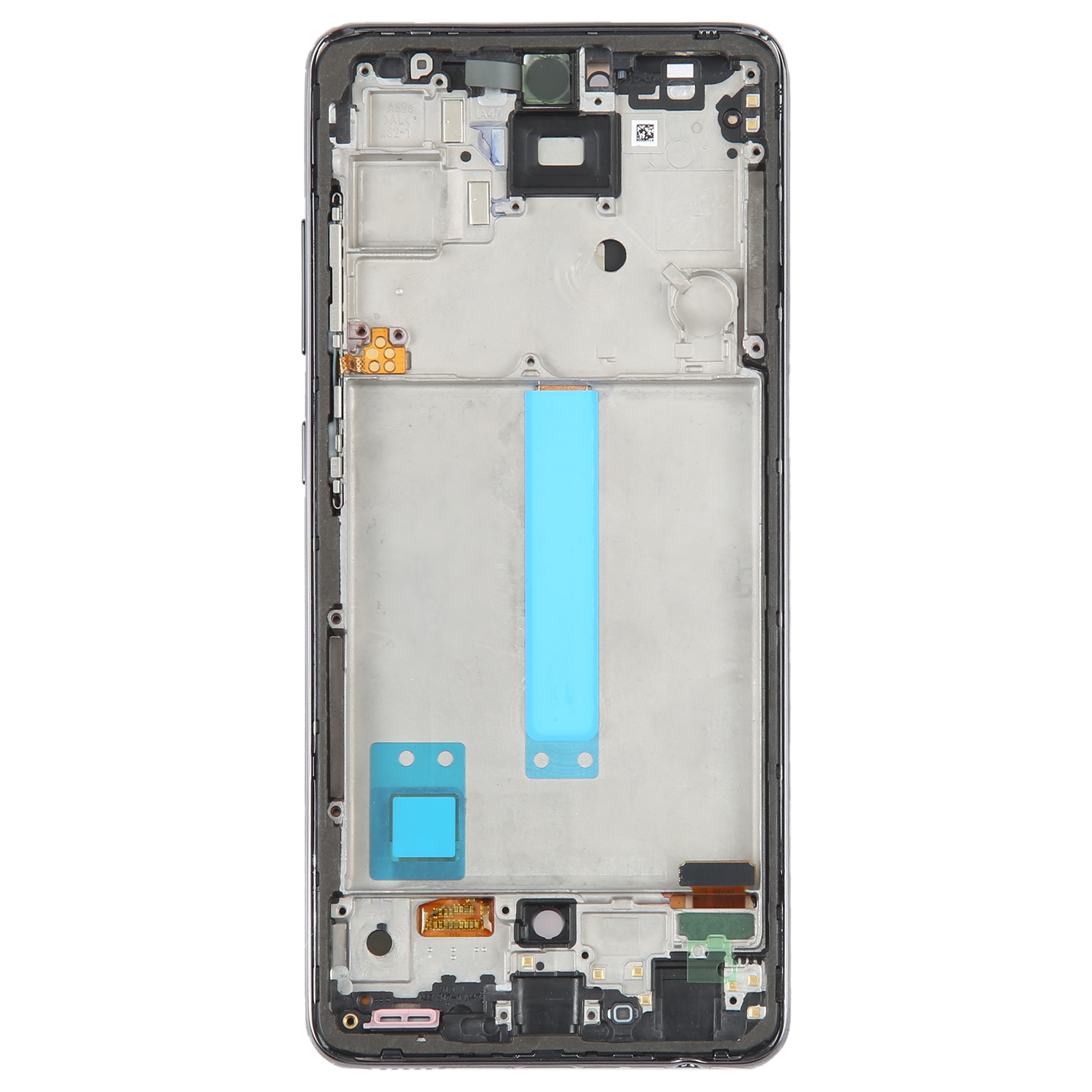 6.33 inch OLED LCD Screen for Samsung Galaxy A52s 5G SM-A528 Digitizer Full Assembly with Frame(Black)_voghion.com