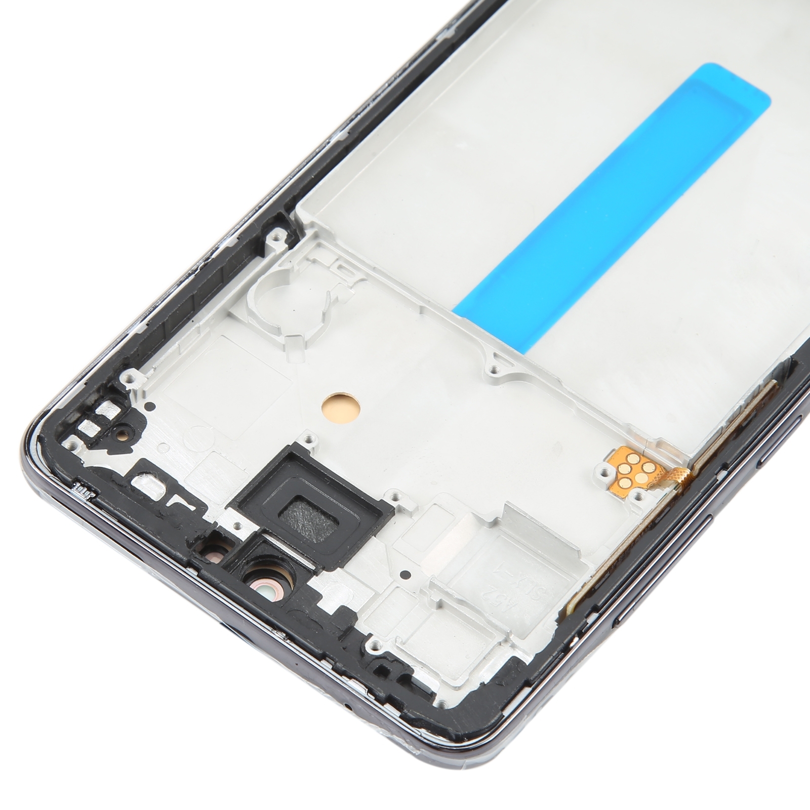 Samsung Galaxy A52s 5G SM-A528 6,43 colio OLED LCD ekranas, skirtas skaitmenintuvui, pilnam surinkimui su rėmeliu._voghion.com