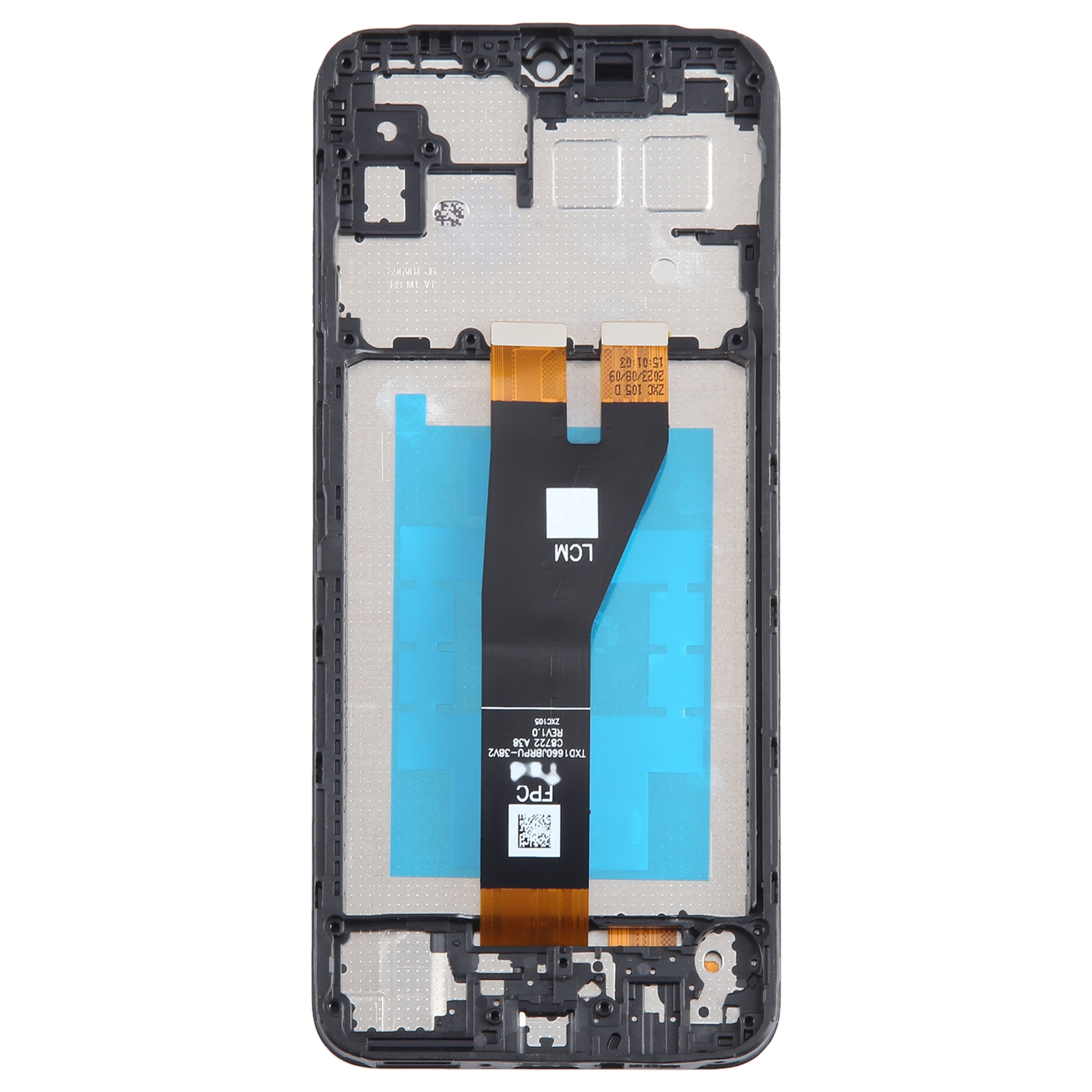 Til Samsung Galaxy A14 5G SM-A146P / SM-A146P/A146U/A146V LCD-skærm til Digitizer Fuld samling med ramme_voghion.com