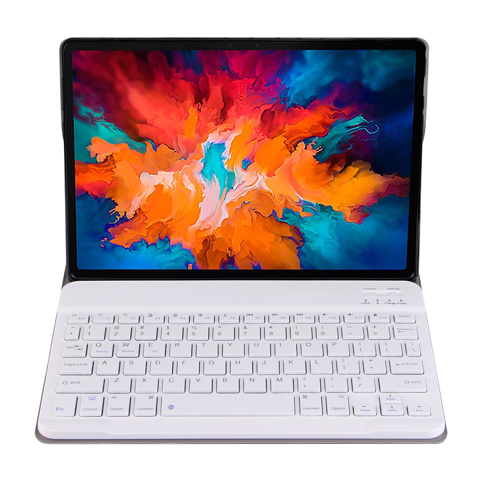 For Lenovo Tab M10 3rd Gen TB-328XU Bluetooth Keyboard Leather Tablet Case(Rose Gold)_voghion.com