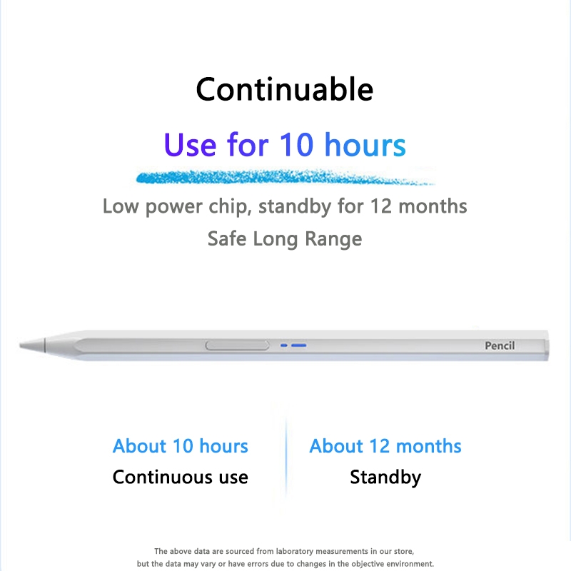 BP19-BL Type-C Universal Magnetic Hexagon Bluetooth Stylus Pen(White)_voghion.com