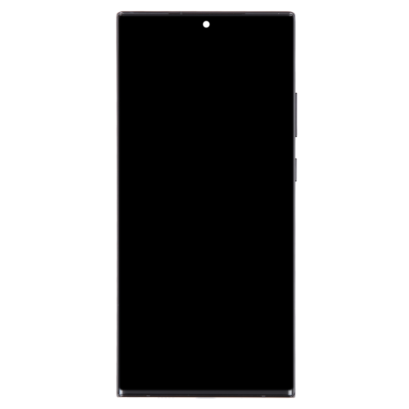 För Samsung Galaxy Note20 Ultra 5G SM-N986B 6,78 tum OLED LCD-skärm Digitizer Full montering med ram (svart)_voghion.com