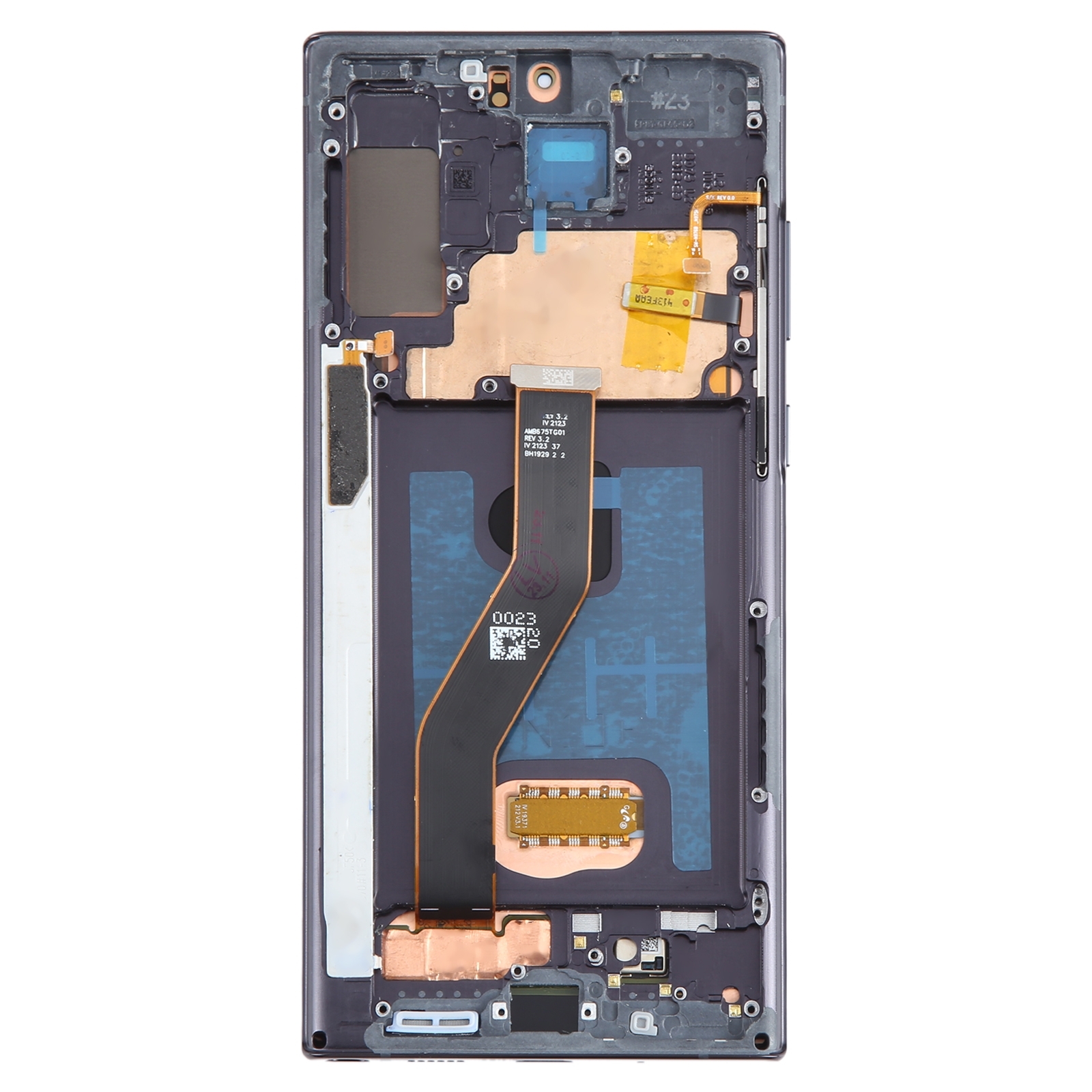 Für Samsung Galaxy Note10+ SM-N975 6,67 Zoll OLED-LCD-Bildschirm-Digitizer-Vollmontage mit Rahmen (schwarz)_voghion.com