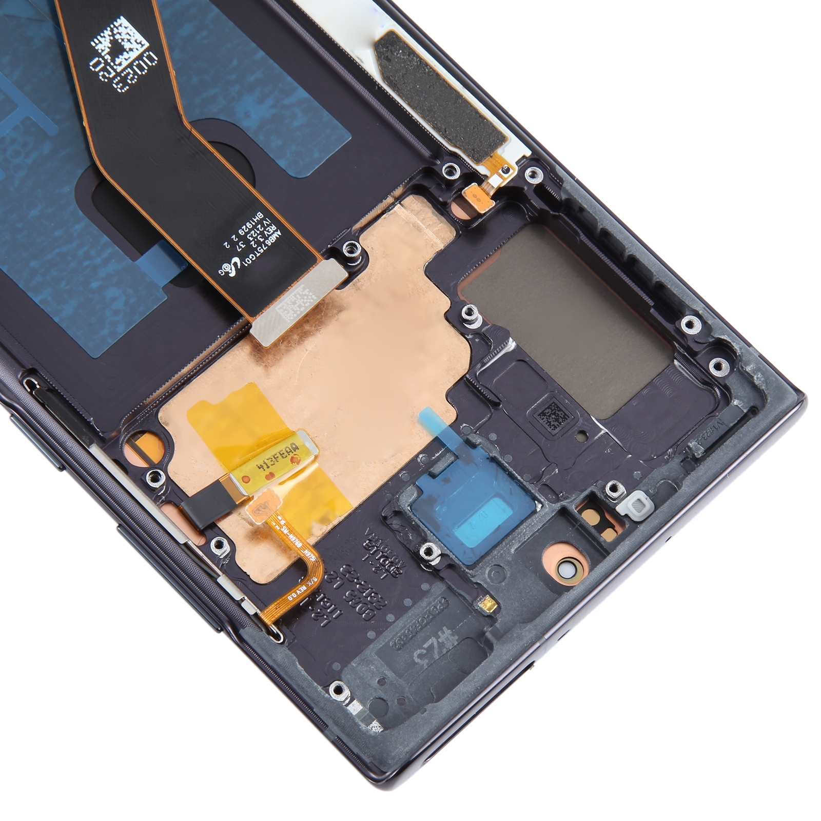 Für Samsung Galaxy Note10+ SM-N975 6,67 Zoll OLED-LCD-Bildschirm-Digitizer-Vollmontage mit Rahmen (schwarz)_voghion.com