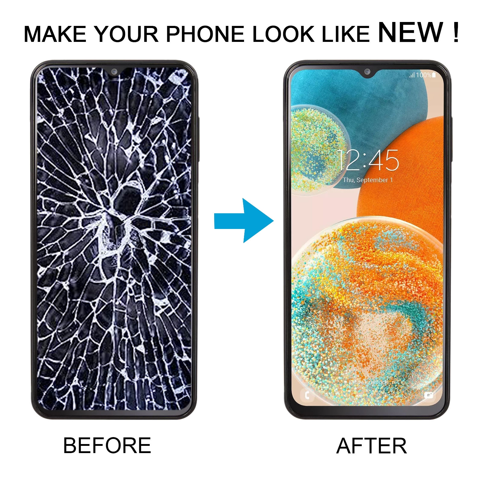 For Samsung Galaxy A23 5G SM-A236B OEM LCD Screen With Digitizer Full Assembly_voghion.com