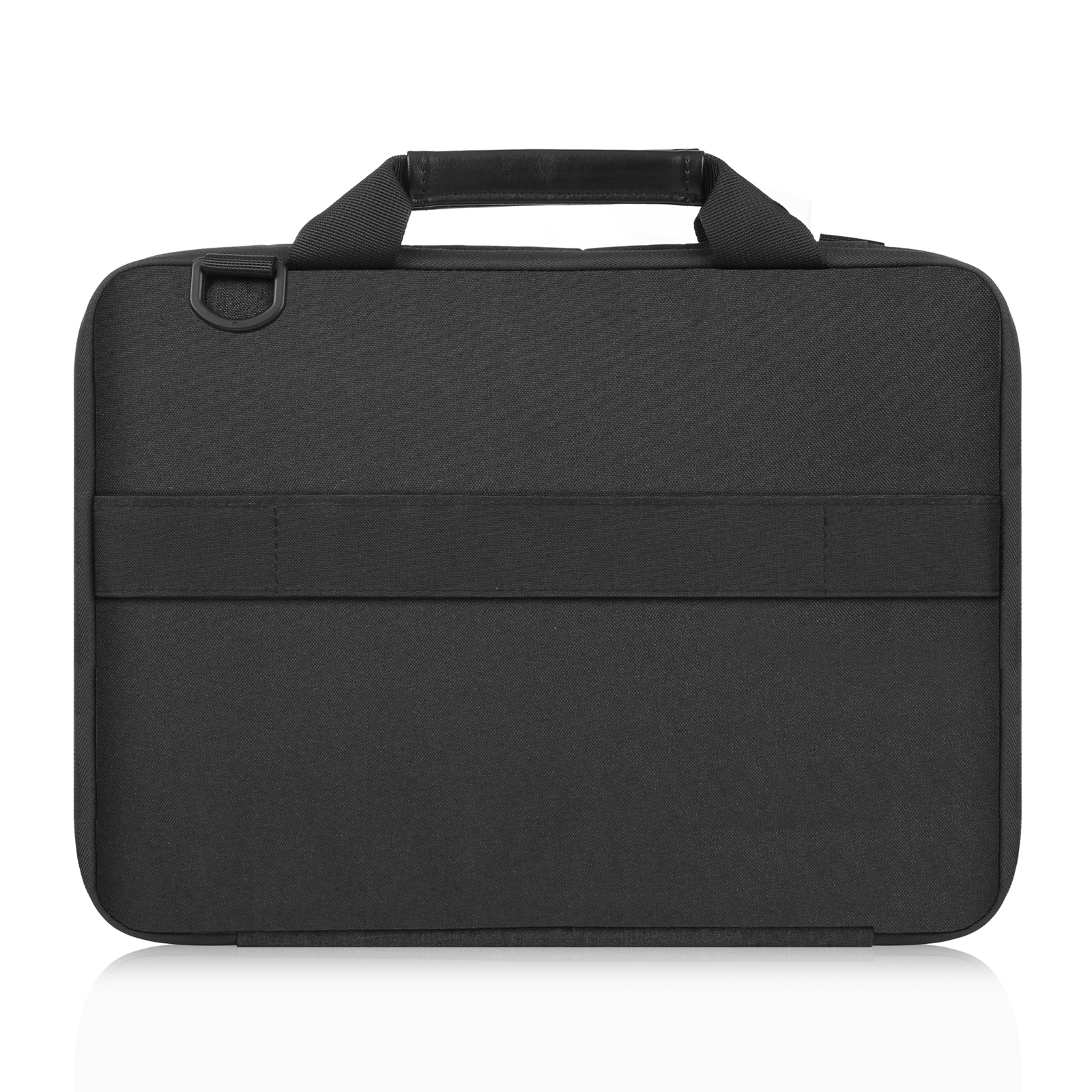 Borsa per laptop a tracolla con valigetta da 13,0 pollici-14,0 pollici per MacBook, Lenovo Thinkpad, ASUS, HP (nero)_voghion.com