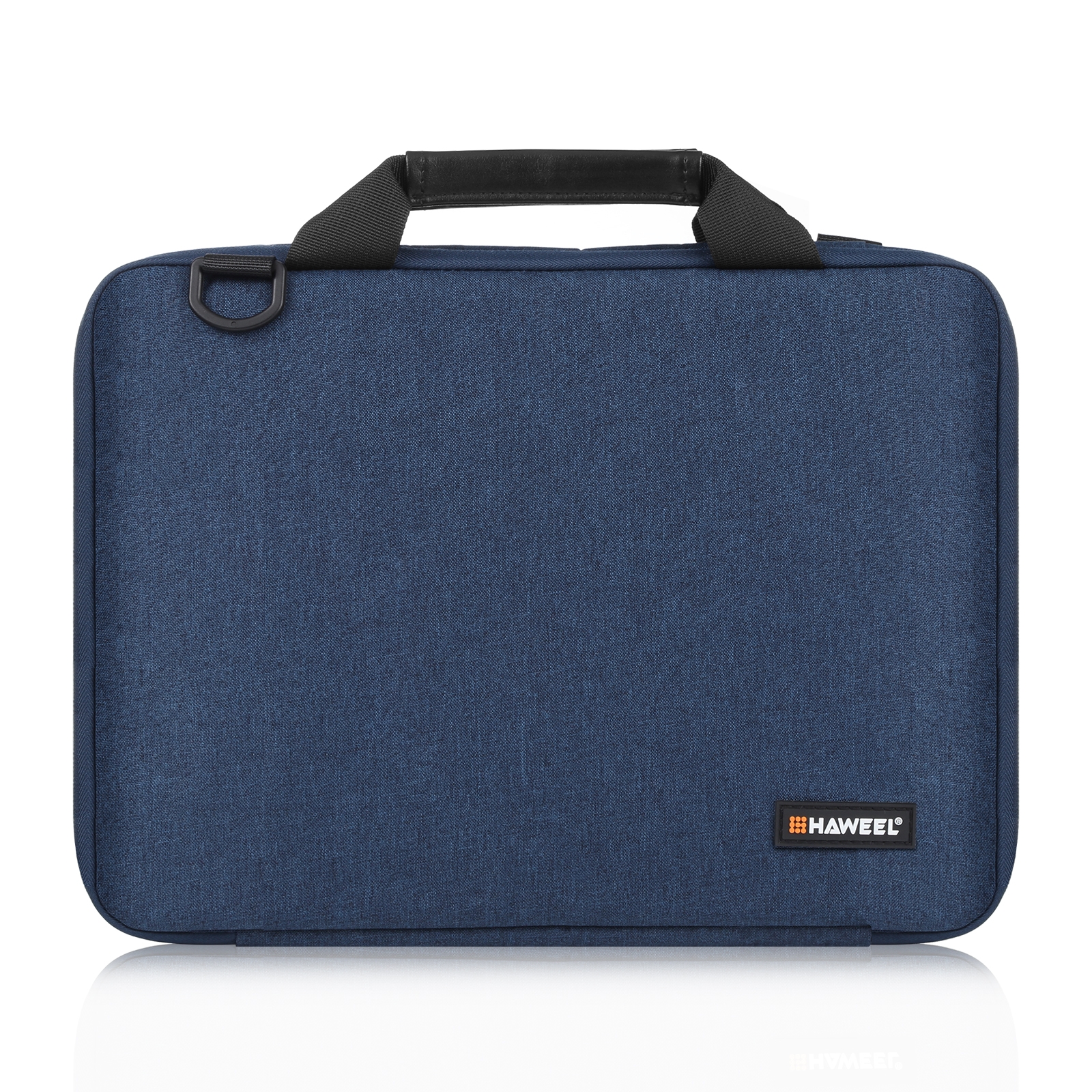 Maletín cruzado para portátil de 14,0 a 16,0 pulgadas para Macbook, Lenovo Thinkpad, ASUS, HP (azul marino)_voghion.com