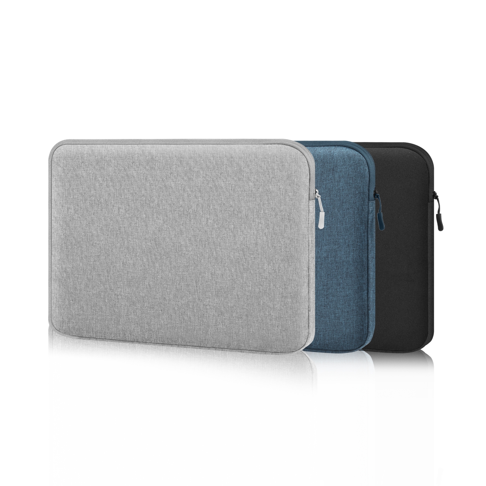 Borsa per laptop da 16 pollici con cerniera Borsa per laptop da 15-16,7 pollici (Nero)_voghion.com