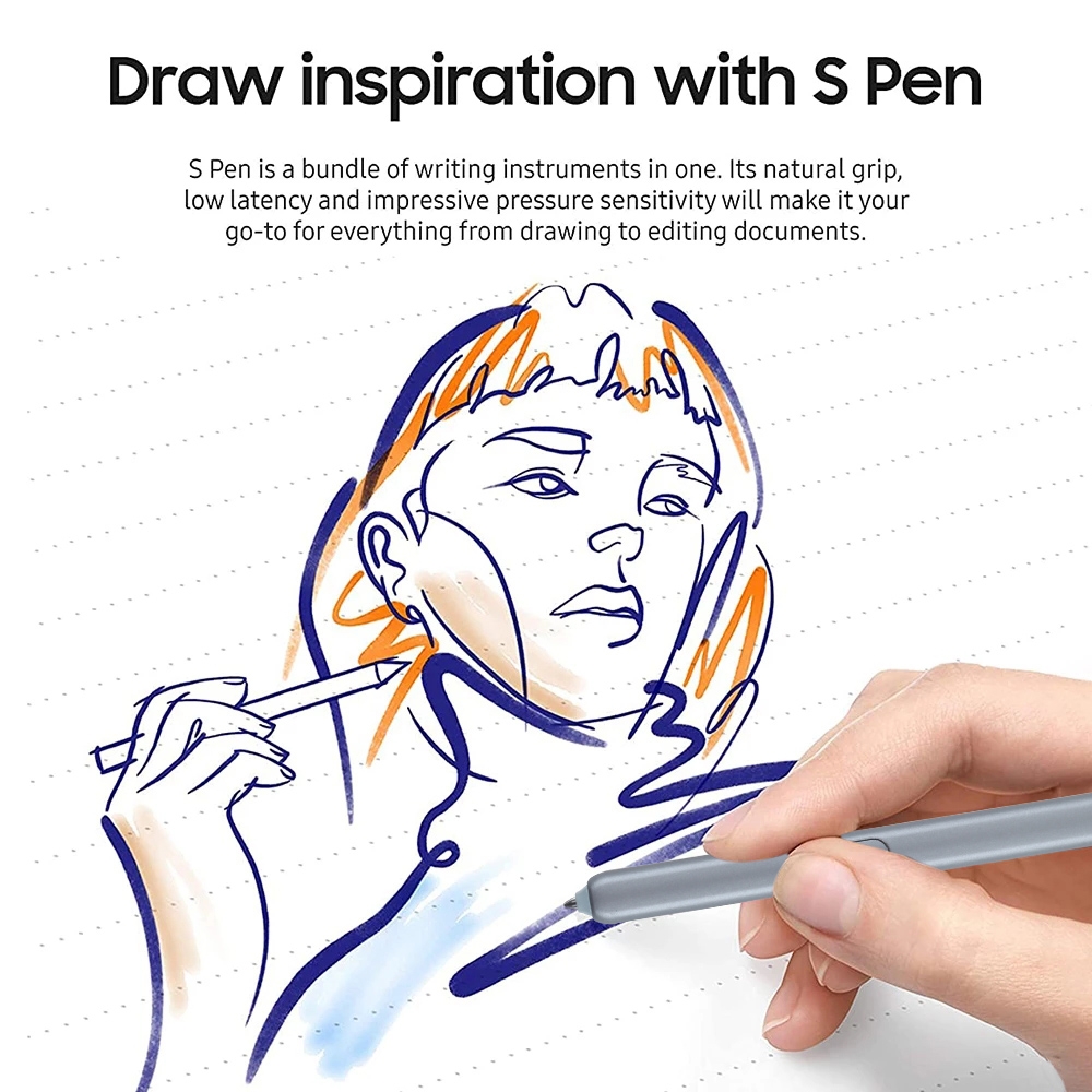 High Sensitivity Stylus Pen For Samsung Galaxy Tab S6 / T860 /T865(Grey)_voghion.com