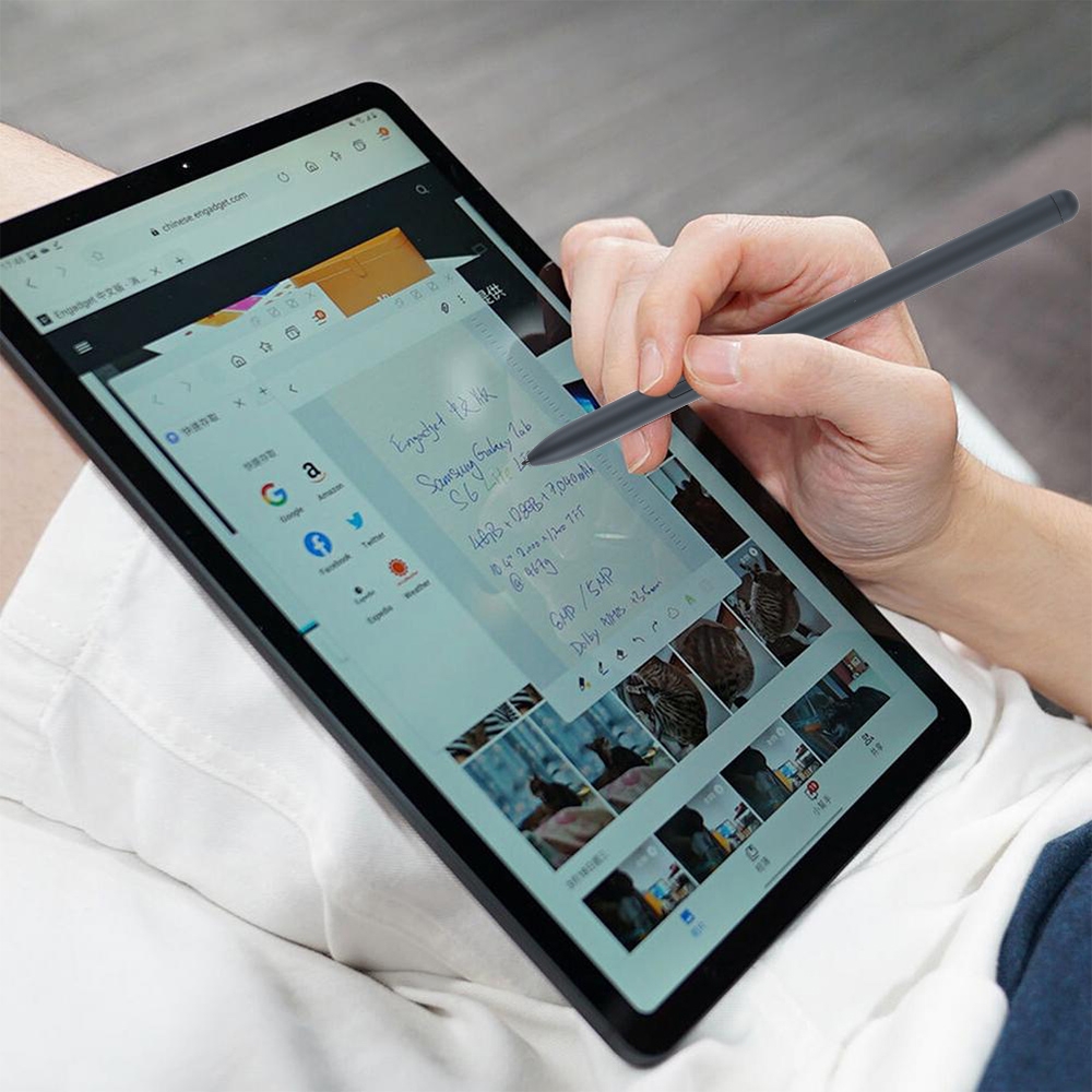 High Sensitivity Stylus Pen For Samsung Galaxy Tab S7/S7+/S7 FE/S8/S8+/S8 Ultra/S9/S9+/S9 Ultra (Black)_voghion.com