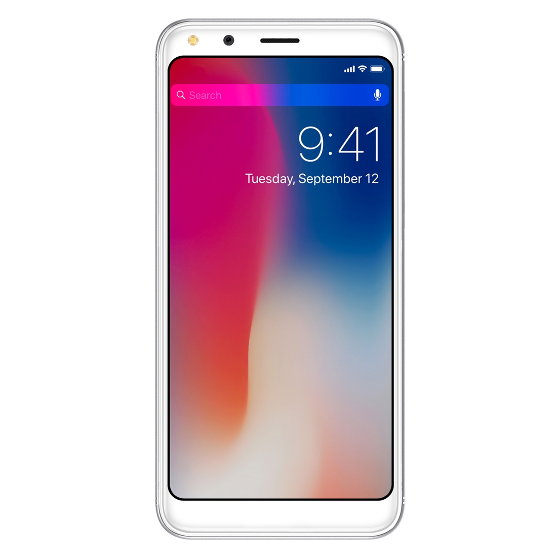 Смартфон DOOGEE X53 1GB+16GB Двойная задняя камера 5.3 дюйма Android 7.0 MTK6580M 4 ядра до 1.3GHz 3G OTA Две SIM (Серебряный) (Фото 1) Проектор Смартфон DOOGEE X53 1GB+16GB Двойная задняя камера 5.3 дюйма Android 7.0 MTK6580M 4 ядра до 1.3GHz 3G OTA Две SIM (Серебряный) (Фото 1)