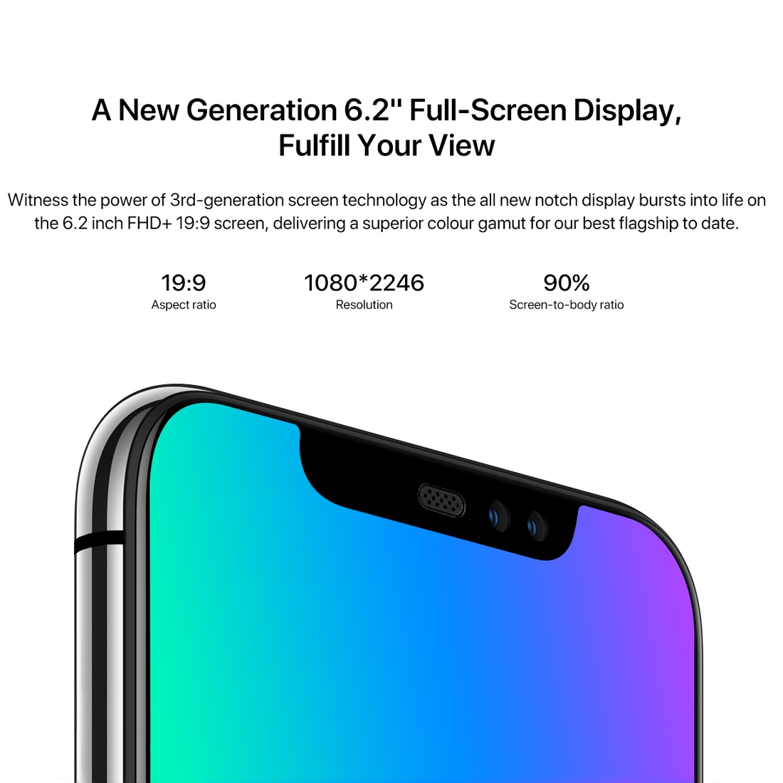 Смартфон UMIDIGI Z2 Pro Две СИМ в 4G 6GB+128GB Двойная задняя и двойная передняя камера (Фото 6) Проектор Смартфон UMIDIGI Z2 Pro Две СИМ в 4G 6GB+128GB Двойная задняя и двойная передняя камера (Фото 6)