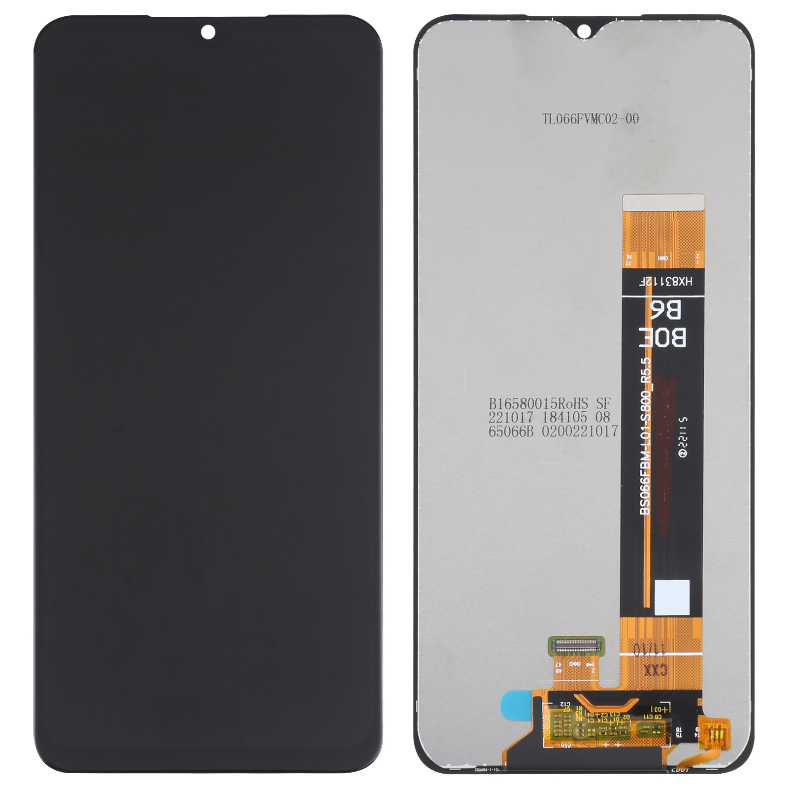LCD ekranas su originaliu korpusu, skirtas Samsung Galaxy A13 SM-A137, skirtas skaitmeniniam tiuneriui, pilnai surinktas._voghion.com
