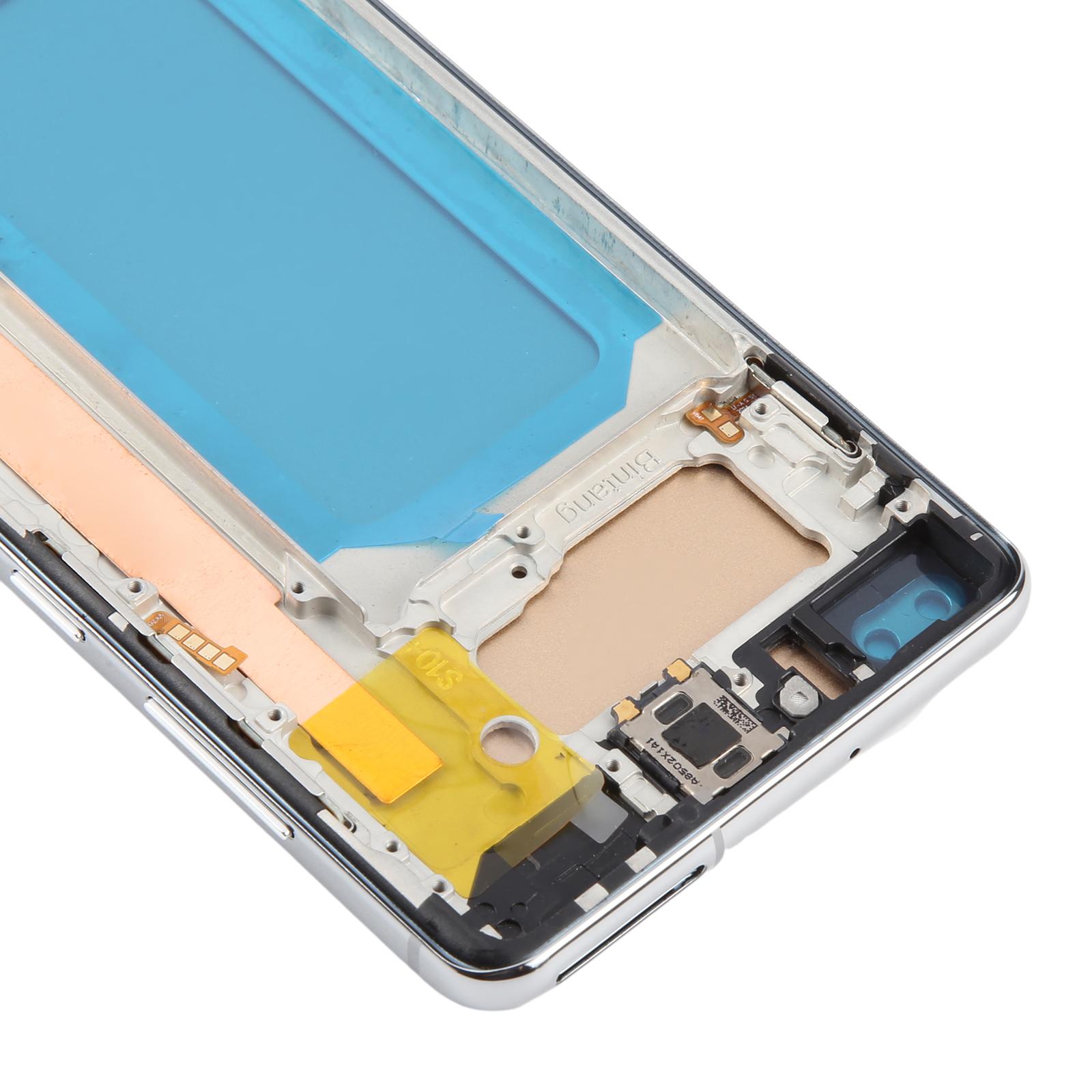 TFT LCD Screen For Samsung Galaxy S10+ SM-G975 Digitizer Full Assembly with Frame,Not Supporting Fingerprint Identification(Silver)_voghion.com