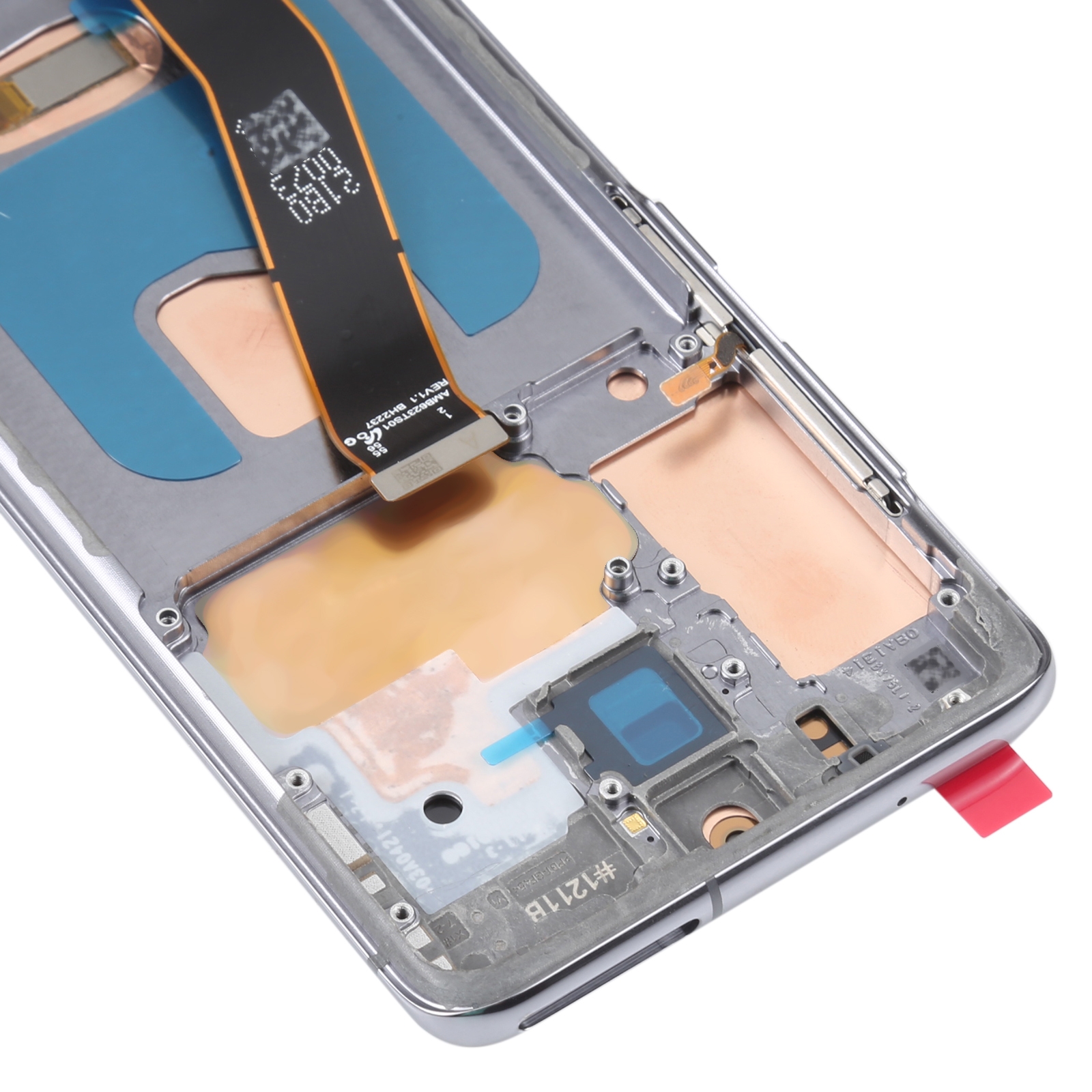 6.28 inch OLED LCD Screen For Samsung Galaxy S20 SM-G980 Digitizer Full Assembly with Frame (Grey)_voghion.com