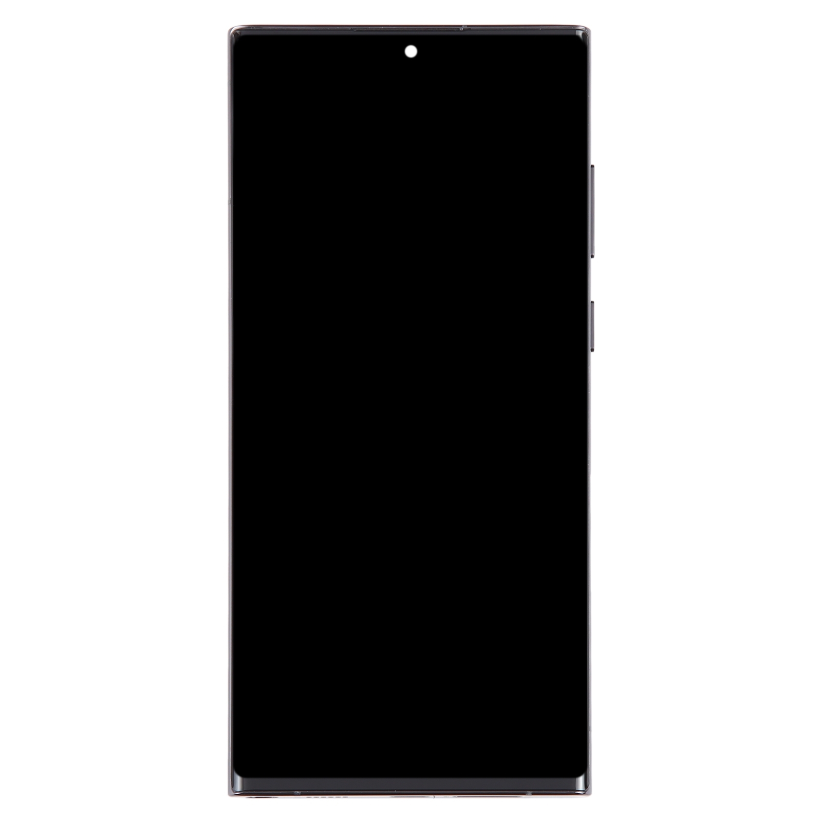 Samsung Galaxy S22 Ultra 5G SM-S908U US Edition 6,78 collu OLED LCD ekrāna digitalizatoram, pilns komplekts ar rāmi (melns)_voghion.com