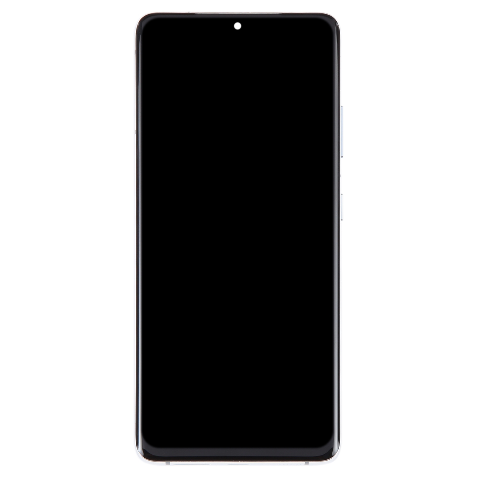OLED-LCD-Bildschirm für Samsung Galaxy S21 Ultra 5G SM-G998B, Digitizer-Vollmontage mit Rahmen, Displaygröße: 6,78 Zoll (Silber)_voghion.com