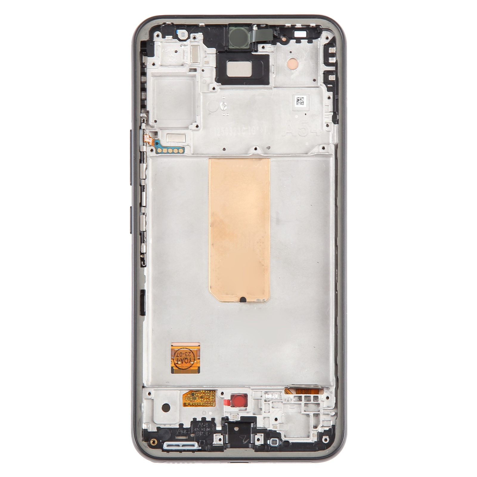 Til Samsung Galaxy A54 5G SM-A546 6,43 tommer OLED LCD-skærm Digitizer Fuld samling med ramme_voghion.com