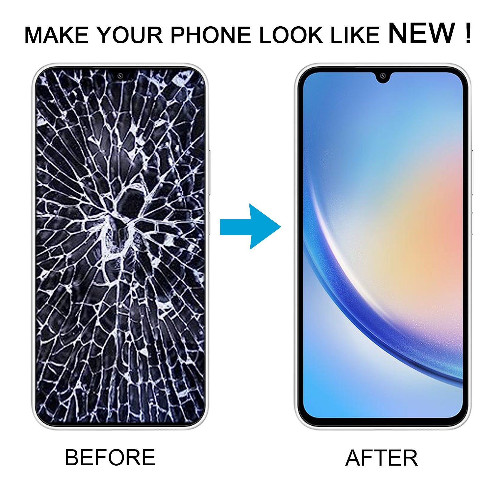 Til Samsung Galaxy A34 5G SM-A346B OLED LCD Screen Digitizer Fuld samling med ramme_voghion.com