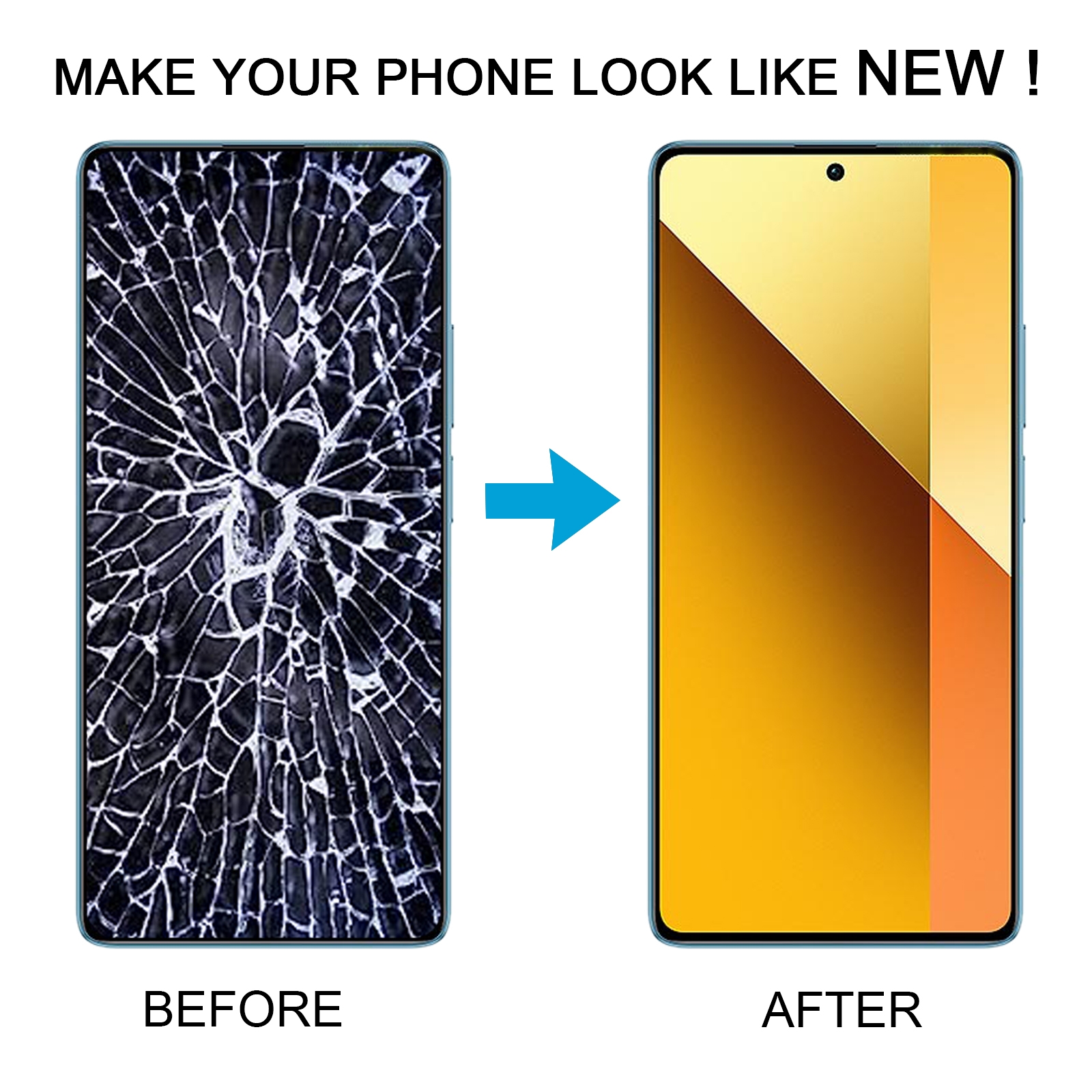 Xiaomi Redmi Note 13 5G originaalse AMOLED materjalist LCD-ekraani digitizer, täiskomplekt raamiga (must)_voghion.com