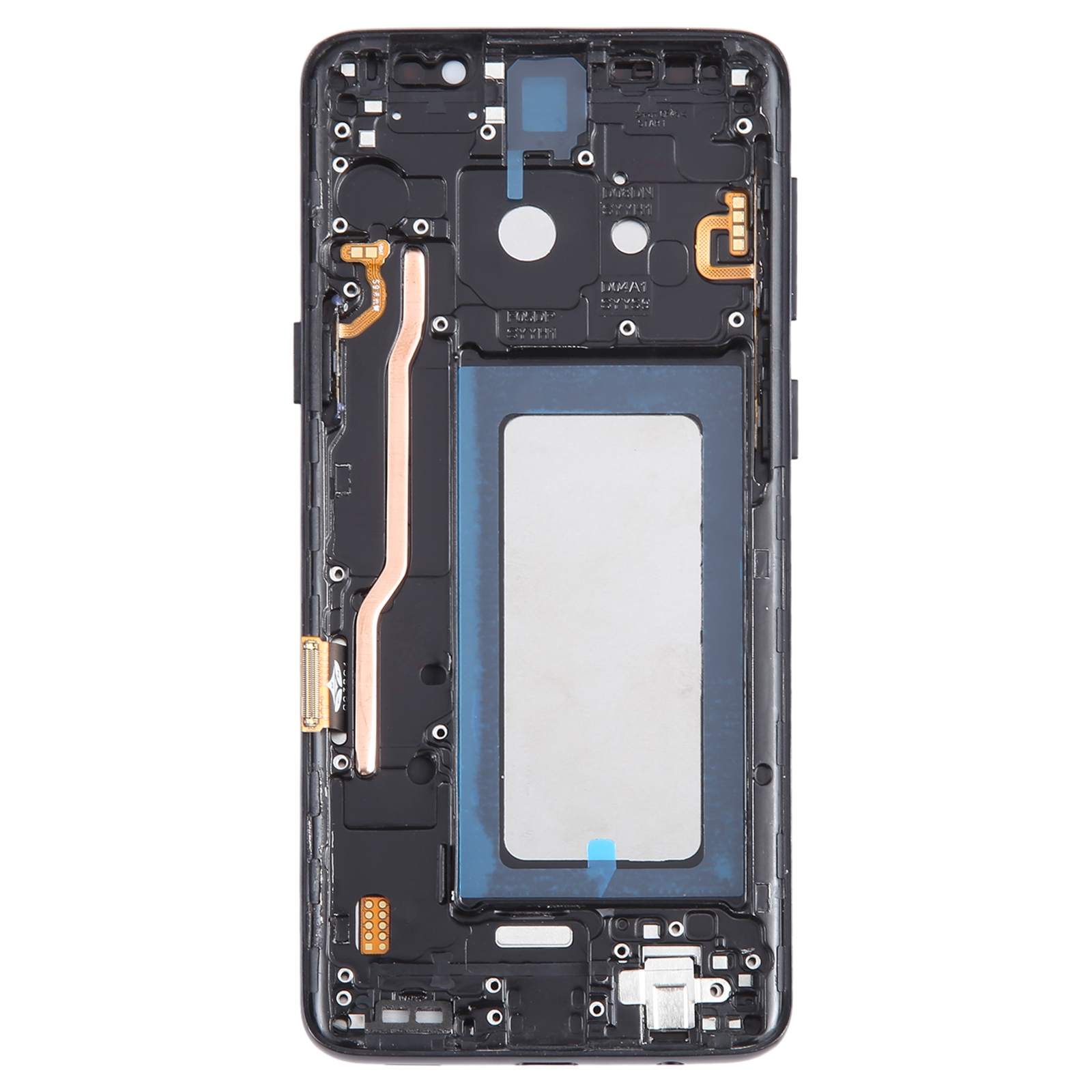 For Samsung Galaxy S9 SM-G960 TFT LCD Screen Digitizer Full Assembly with Frame (Black)_voghion.com