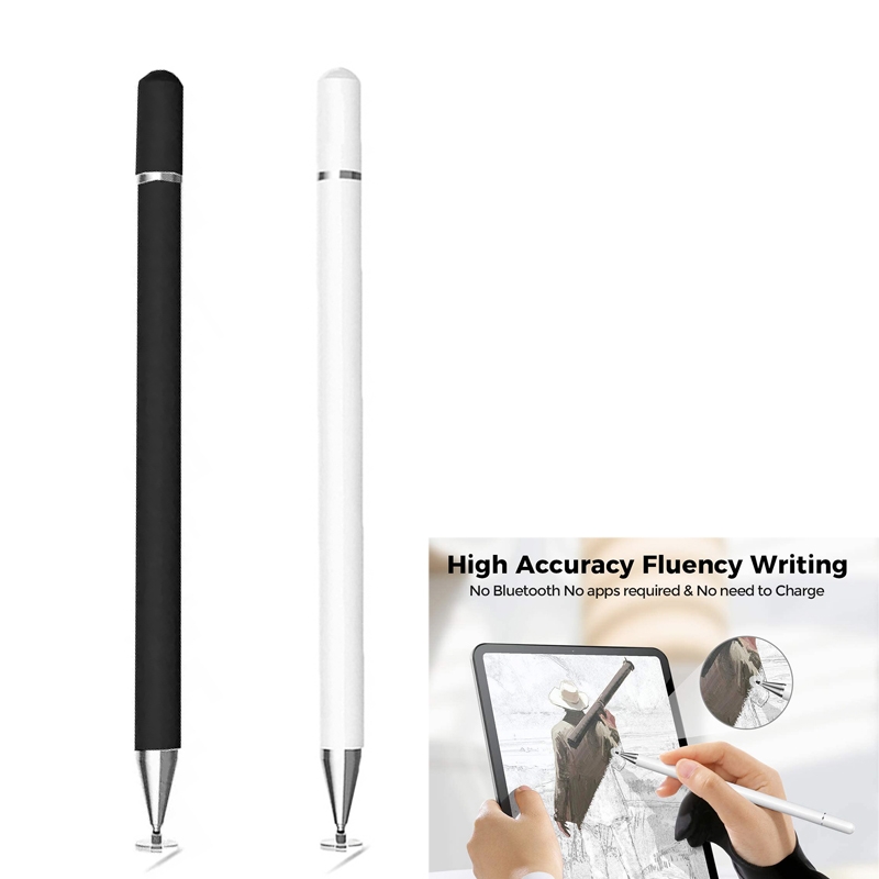 AT-29 High Accuracy Single Use Magnetic Suction Passive Capacitive Pen Mobile Phone Touch Stylus(White)_voghion.com