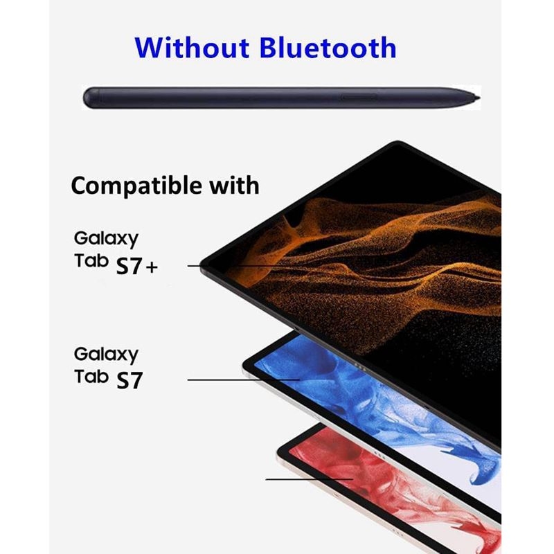 Replacement Touch Stylus S Pen for Samsung Galaxy Tab S7 SM-T870 T876B / Tab S7+ T970 SM-T976B / Tab S6 Lite (Mystic Black)_voghion.com