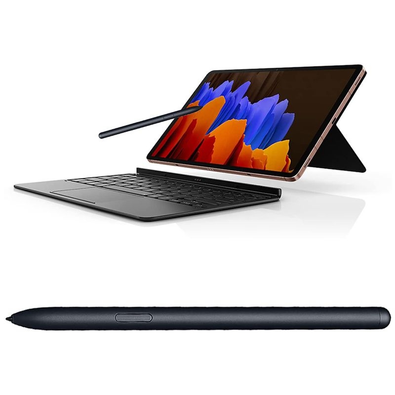 Replacement Touch Stylus S Pen for Samsung Galaxy Tab S7 SM-T870 T876B / Tab S7+ T970 SM-T976B / Tab S6 Lite (Mystic Black)_voghion.com