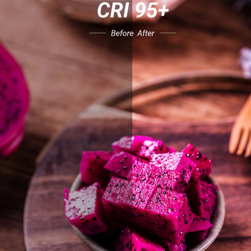 Lampă de fotografie M1SE RGB cu 12 efecte, ecran TFT de 0,96 inci, lumină de umplere de buzunar_voghion.com