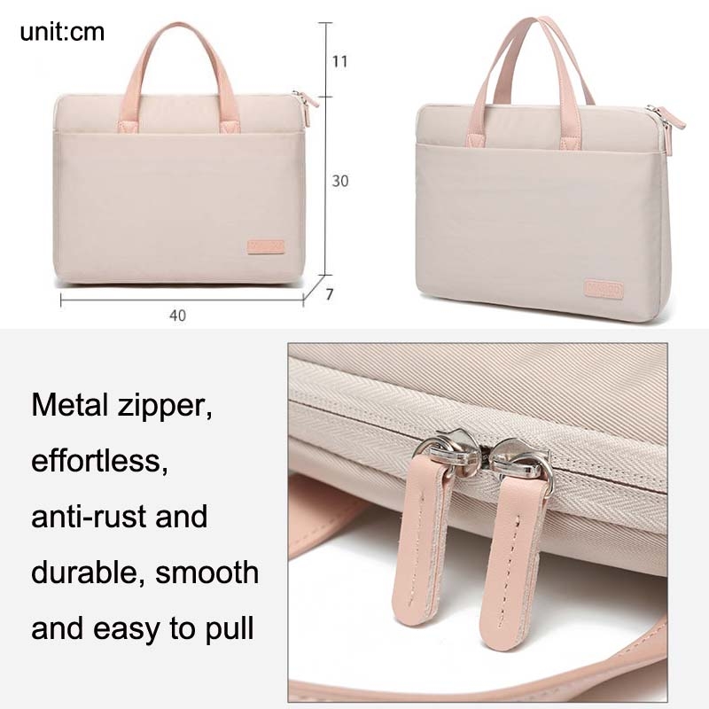 Per MacBook 15,6-16,1 pollici MAHOO 10188 Borsa per computer portatile ultrasottile a mano Borsa per laptop, Colore: Blu scuro_voghion.com
