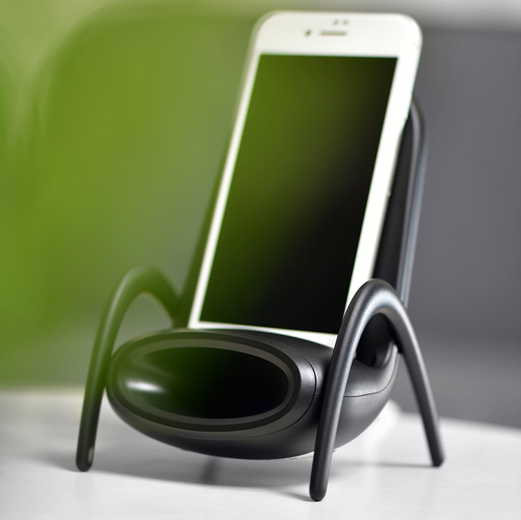 WC001 Magnaphon Wireless Charger For IPhone And Other Android Phones(Black)_voghion.com