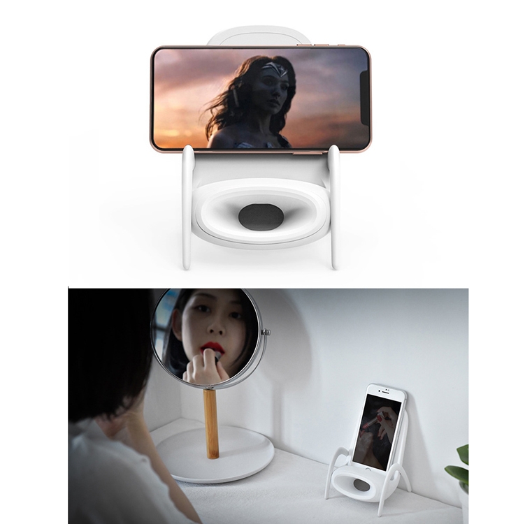 WC001 Magnaphon Wireless Charger For IPhone And Other Android Phones(Black)_voghion.com