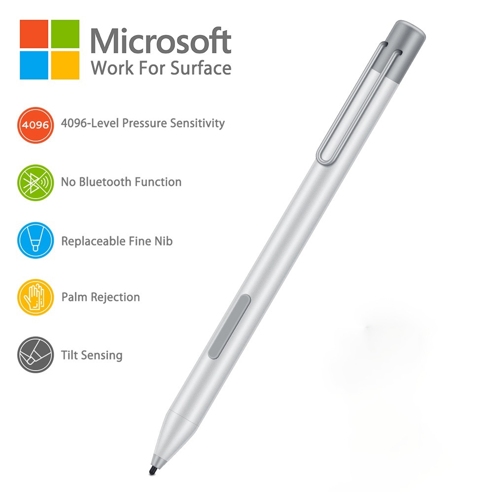 For Microsoft Surface Series Stylus Pen Electronic Pen(Black)_voghion.com