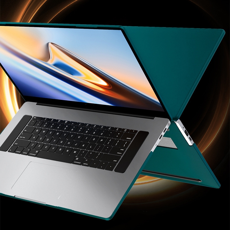 Laptop Anti-Drop Protective Case For Honor Magicbook Pro 16(Dark Green)_voghion.com