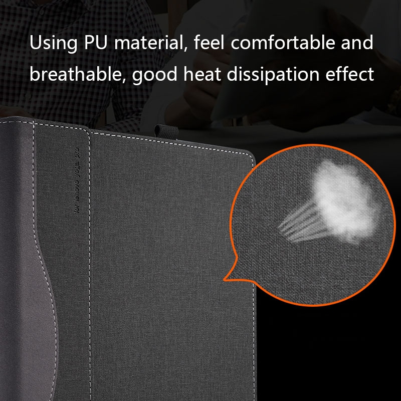 Laptop Anti-Drop Protective Case For Lenovo Thinkbook 15 2021(Black)_voghion.com
