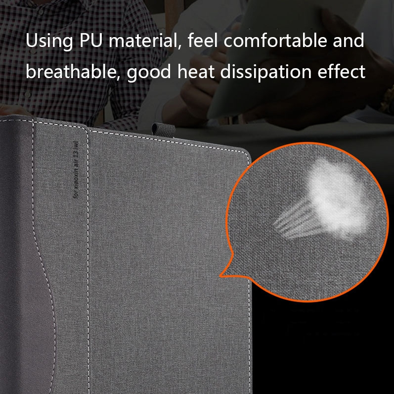Laptop Anti-Drop Protective Case For Lenovo XiaoXin Air 13(Dark Gray)_voghion.com