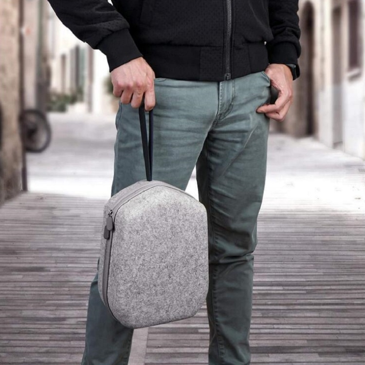 Portable VR Glasses Storage Case For Oculus Quest 2(Gray)_voghion.com