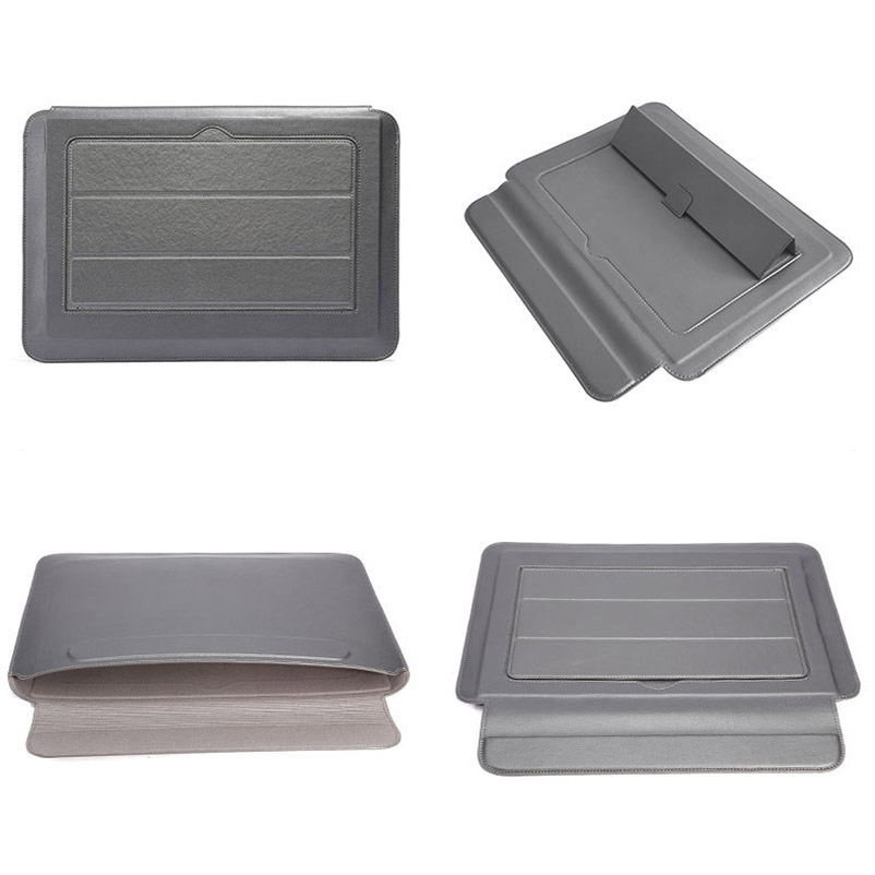Sac pour ordinateur portable avec support multifonctionnel, taille: 13 pouces (noir)_voghion.com