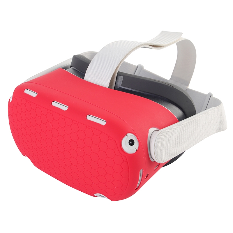 VR-stötsäkert och dammtätt fodral för Oculus Quest 2 (svart)_voghion.com