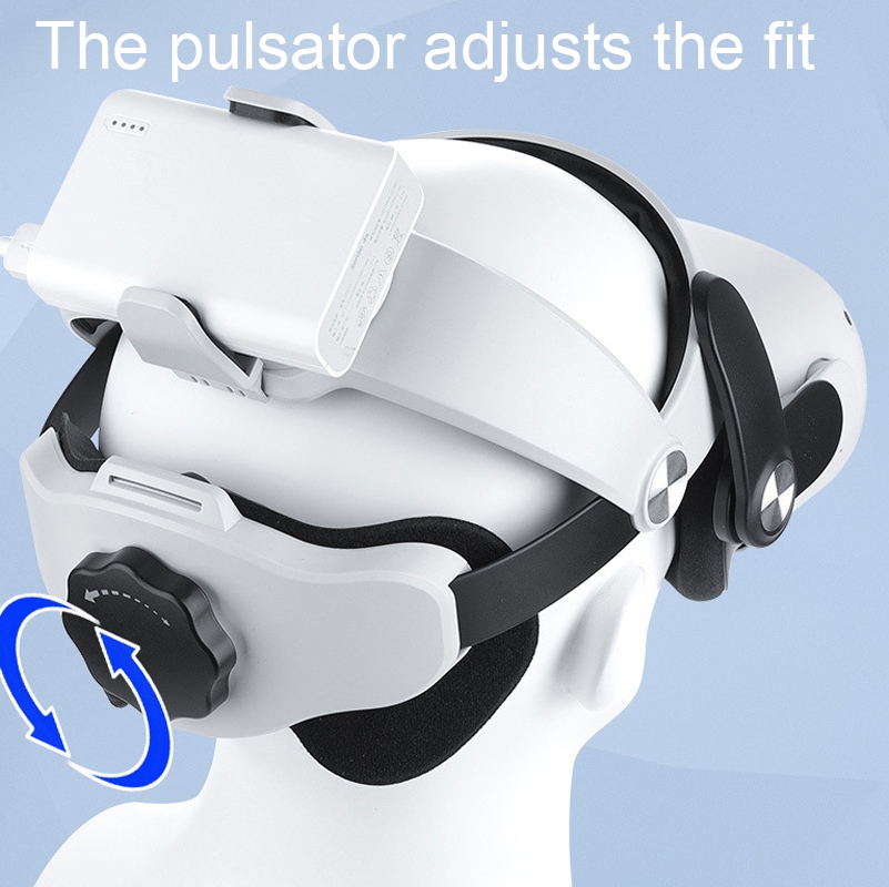 VQ2 Elite Head Strap With Battery Holder For Meta Quest 2_voghion.com