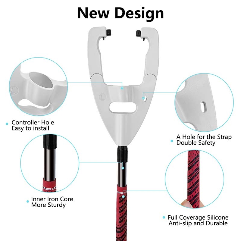 Adaptador de palo de golf para el controlador Meta Quest 2_voghion.com