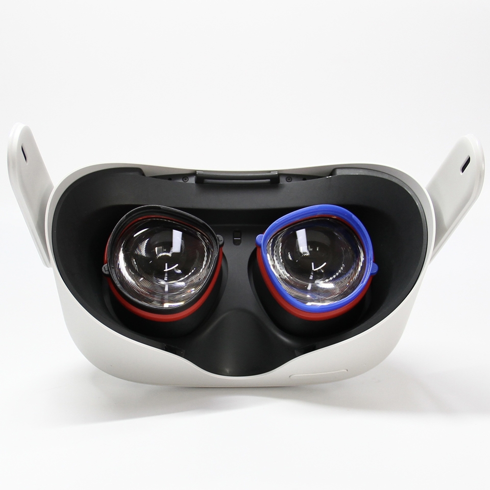 Oculus Quest / Rifts / Quest 2 1 parin VR-lasit, magneettinen imukuppikehys, joka sopii likinäköisille linsseille (musta)_voghion.com