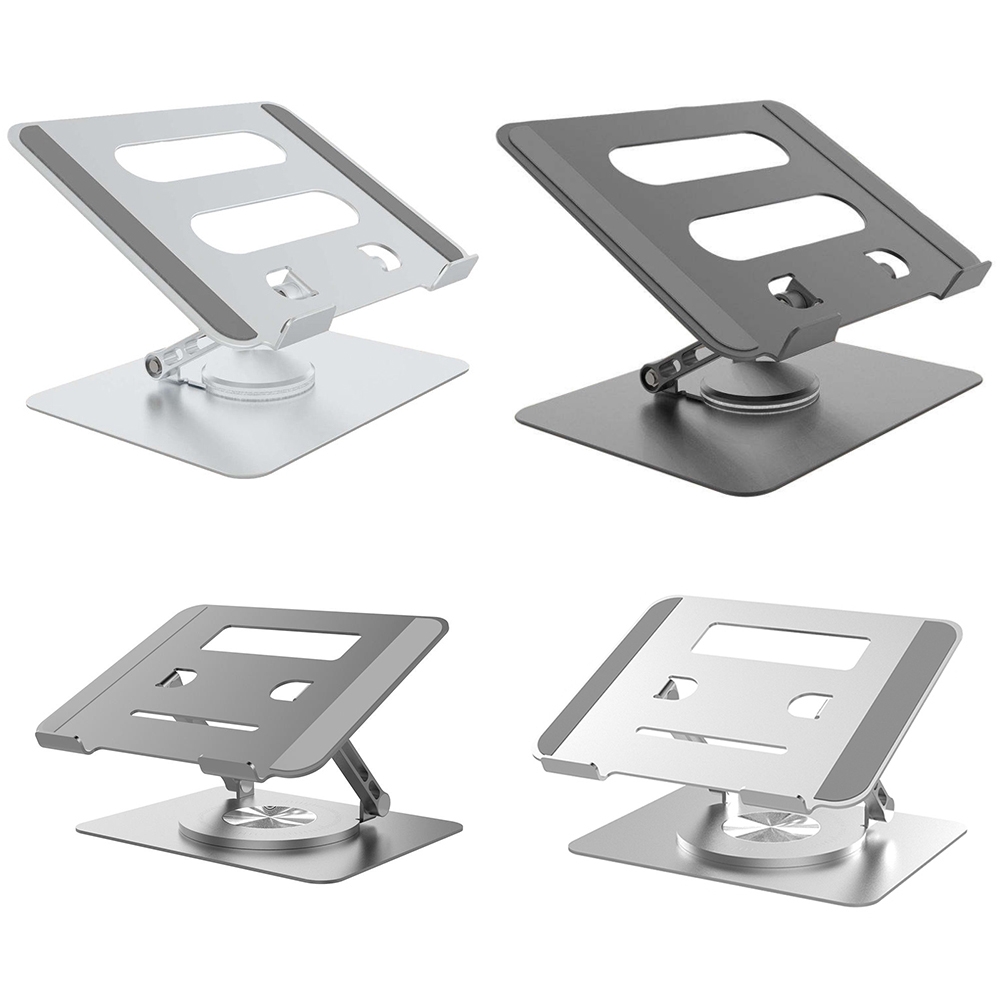 Multifunctional Desktop Foldable Rotating Laptop Cooling Bracket, Spec: SP-88 (Silver)_voghion.com