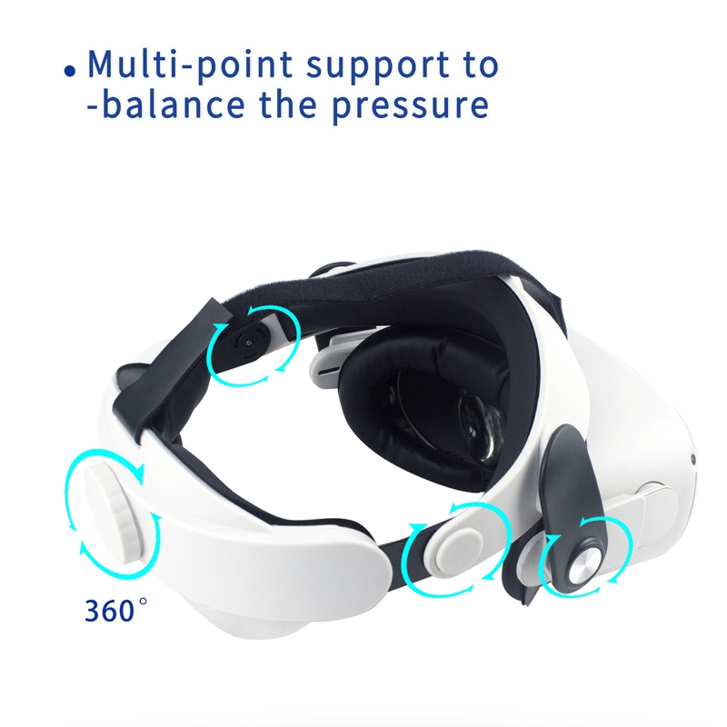 Meta Quest 2 VR-prillidele mõeldud reguleeritav Improve Comfort Elite peapael_voghion.com